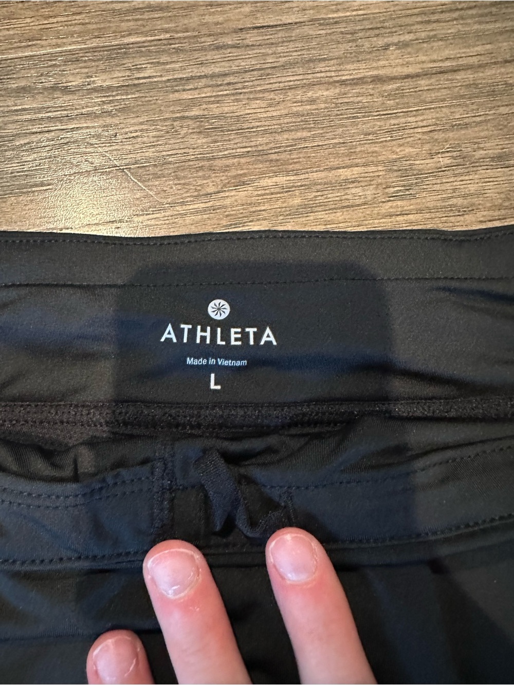Athleta Black Pleated Mini Skirt - Picture 5 of 5